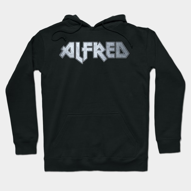 Heavy metal Alfred Hoodie by KubikoBakhar